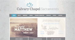 Desktop Screenshot of calvarysac.org