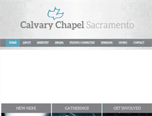 Tablet Screenshot of calvarysac.org